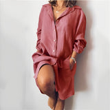 Klaudia | Elegante schicke Freizeitbluse – Rot