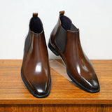 Knöchelhoher Schlupfstiefel - Domenik – Braun