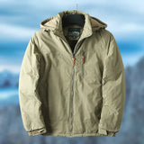 Der elegante und angenehm warme mantel - stelson – Khaki