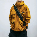 JESS - Komfortable wasserdichte Winterjacke für Herren – Gelb