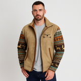 Kraus | Urban Fleecejacke – Helles Khaki