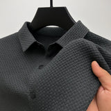 Kurzarm-Poloshirt - Etienne – Grau