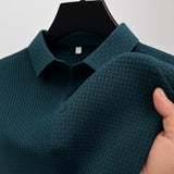 Kurzarm-Poloshirt - Etienne – Blau