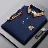 Kurzarm-Poloshirt - Marwin – Dunkelblau