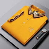 Kurzarm-Poloshirt - Marwin – Gelb