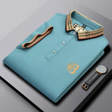 Kurzarm-Poloshirt - Marwin – Hellblau