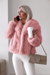 Kurzer Statement-Mantel - Riana – Rosa