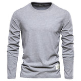 Levi - Klassisches langärmeliges T-Shirt – Hellgrau