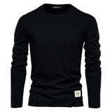 Levi - Klassisches langärmeliges T-Shirt – Schwarz