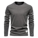 Levi - Klassisches langärmeliges T-Shirt – Dunkelgrau