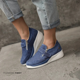 Zoey | Fußgewölbestütze Geformtes Fußbett Schuhe – Blau