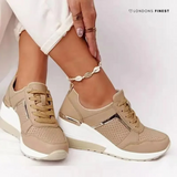 Joanna | Fußgewölbestütze Geformtes Fußbett Schuhe – Khaki