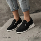 Zoey | Fußgewölbestütze Geformtes Fußbett Schuhe – Schwarz