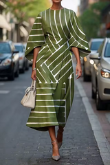 Celestiva - Stilvolles Kleid – GRÜN