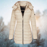 Warmer und bequemer wintermantel - celes – Khaki