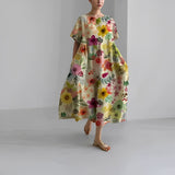 Floria - Lebhaftes Blumenkleid – Farbe 5