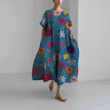Floria - Lebhaftes Blumenkleid – Farbe 7