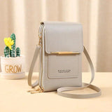 Damen Handy Sling Tasche | Klein – Perlgrau