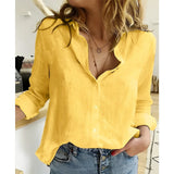 Maria | Festliche Bluse für Damen – Gelb
