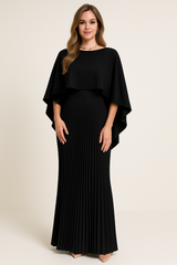 Langes Abendkleid In Maxi-Länge - Alisha – Schwarz