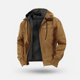 Lässige Jacke Mit Reißverschluss - Bennett – Braun