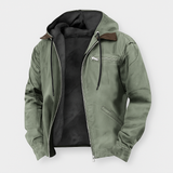 Lässige Jacke Mit Reißverschluss - Bennett – Grün