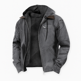 Lässige Jacke Mit Reißverschluss - Bennett – Grau