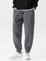 Luca | Moderne und bequeme Sport Jogginghose – Grau Herbst Winter
