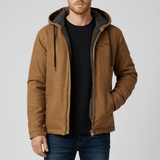 Lässige Kapuzenjacke Zum Layern - Yves – Braun