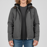 Lässige Kapuzenjacke Zum Layern - Yves – Grau