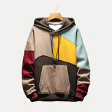 Lässiger Kapuzenpullover mit Praktischer Vordertasche – Khaki
