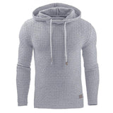 Lässiger Kapuzenpullover mit Stil für Freizeit – Grau