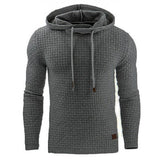 Lässiger Kapuzenpullover mit Stil für Freizeit – Dunkelgrau