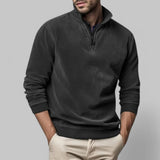 Marco | Eleganter Freizeitpullover – Schwarz
