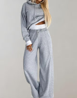 Lässiges Reise- Und Loungeoutfit - Thalia – Grau