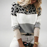 Frena™ - Schickes Leoparden-Shirt für Frauen – Grau
