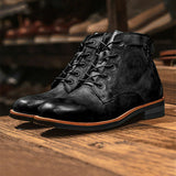 Stiefeletten | herrenstiefel – Schwarz