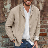 Leichte Jacke Mit Knopfleiste - Henrick – Khaki