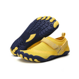 Unisex Aquaschuhe mit Klettverschluss | Schnell trocknende Strandschuhe – Gelb