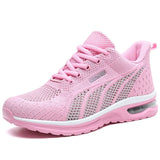 Leichter Gepolsterter Sneaker - Gina – Rosa