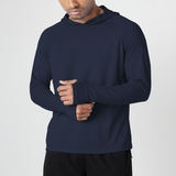 Leichter UV Schutz Hoodie - SunveilPro – Dunkelblau