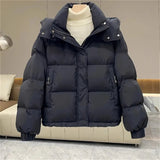 Lena | Bequeme Pufferjacke für Damen Winter – Schwarz