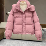 Lena | Bequeme Pufferjacke für Damen Winter – Rosa