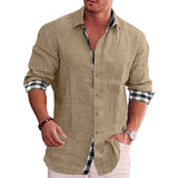 Leo - Schickes Designerhemd – Khaki