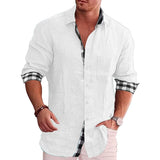 Leo - Schickes Designerhemd – Weiß