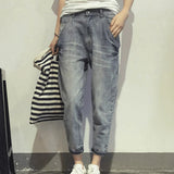 Stylische Damen Jeans Aus Robuster Baumwolle – Vielseitig, Elegant & In Größen Bis 4XL – Hellblau