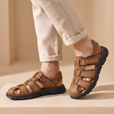 Arthur - Die komfortablen und stilvollen Sommersandalen für Herren – Braun