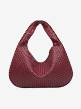 Stilvolle geflochtene Tote – Bordeaux