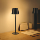Liora | Moderne kabellose LED-Tischleuchte – Schwarz