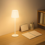 Liora | Moderne kabellose LED-Tischleuchte – Weiß